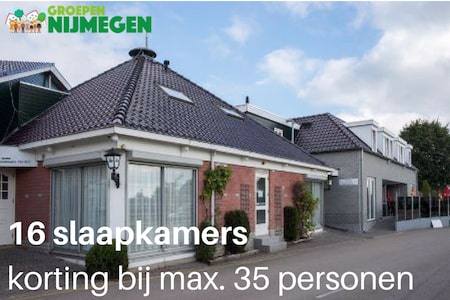 Vakantiehuis voor 35 personen Nijmegen
