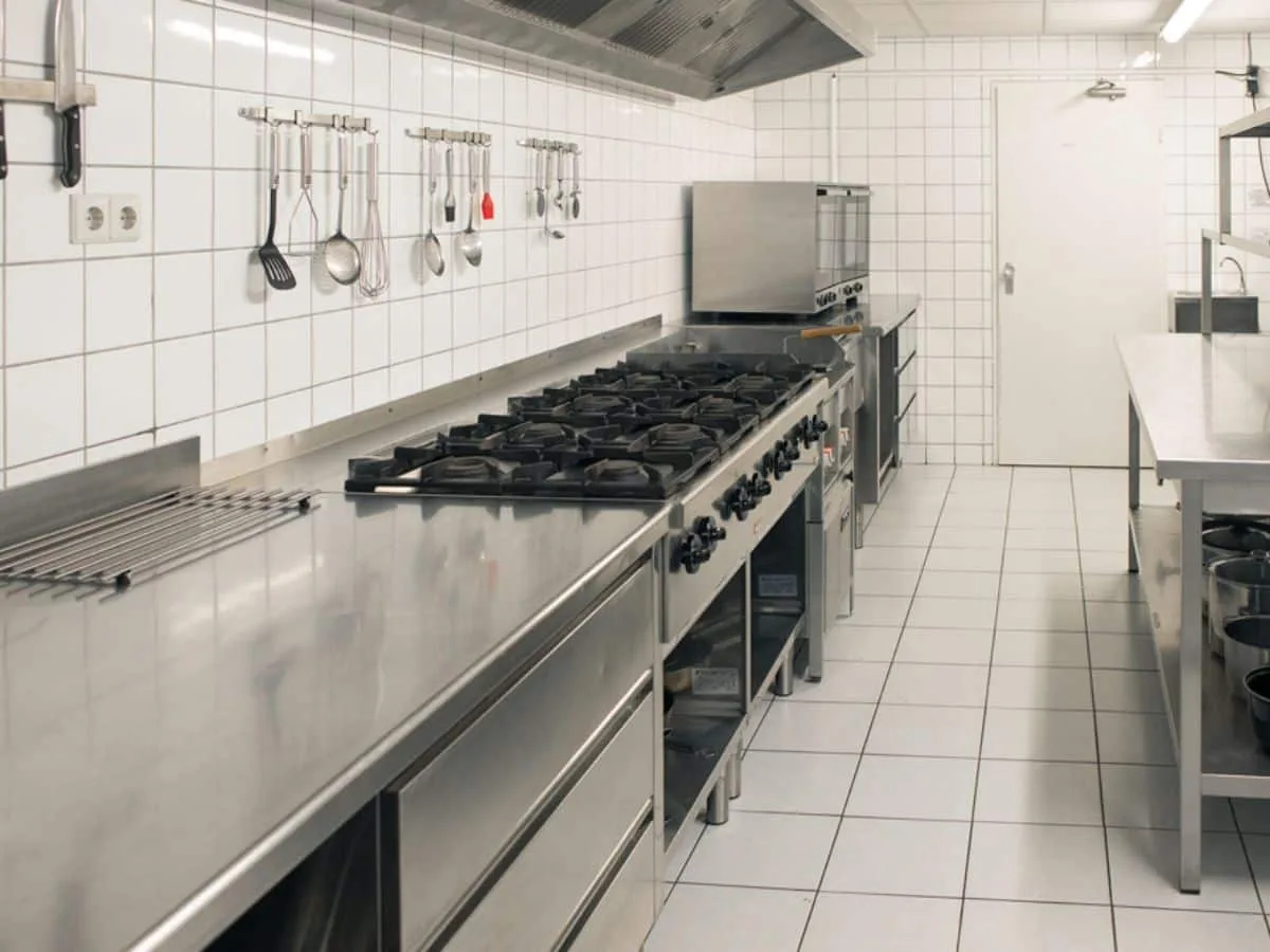 Professionele keuken in het groepshuis