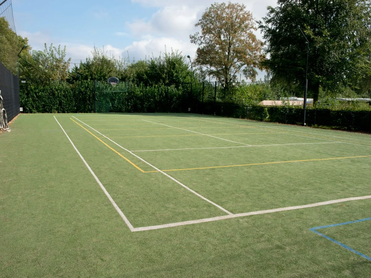 Sportieve groepsactiviteiten op het sportveld