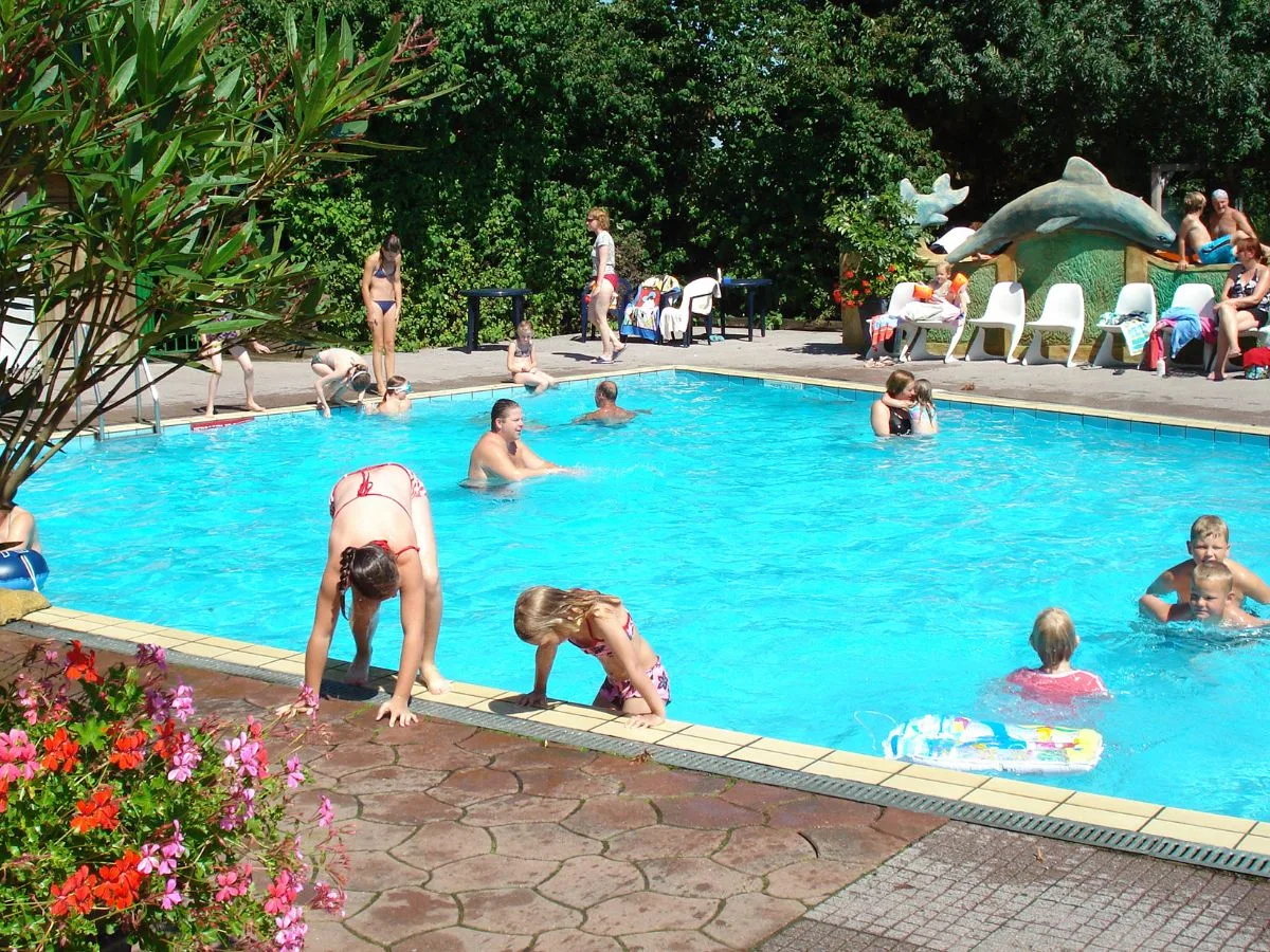Groepen kunnen gebruik maken van het zwembad