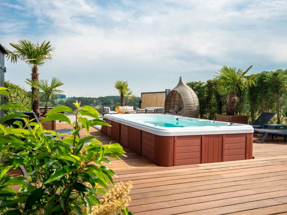Luxe faciliteiten zoals een mega jacuzzi