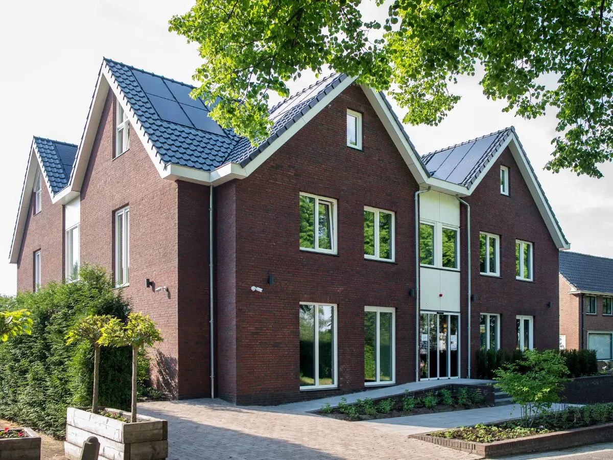 Vooraanzicht Vooraanzicht van Heuvelrijk in Groesbeek